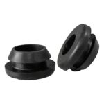 Grommet with Groove Black