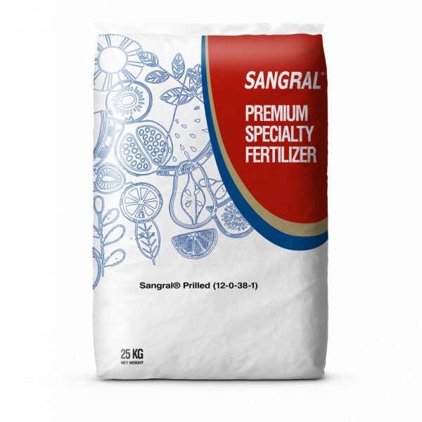 Sangral NPK Straight Prilled 12-0-38-1 25kg front