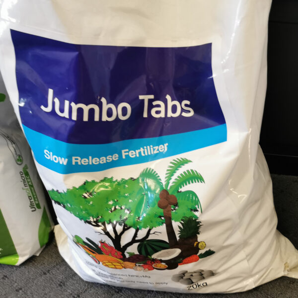Jumbo Tabs opened bag