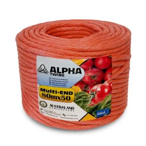 Alpha Twine Multi End 80mX50 red