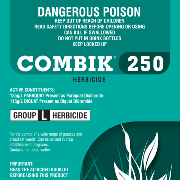 Combik 250 (Paraquat 135g/L + Diquat 115g/L) 20L - Image 1