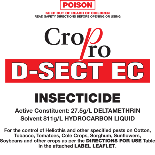 D-Sect EC (Deltamethrin 27.5g/L) 20L - Image 1