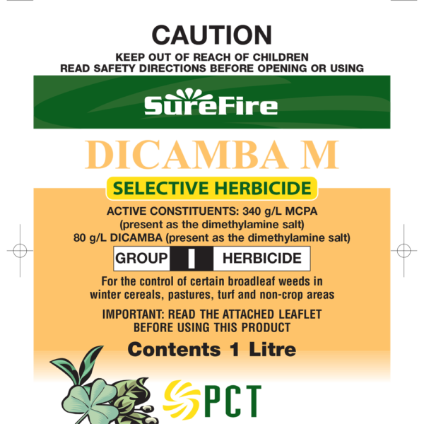 Dicamba (MCPA 340 g/L + Dicamba 80g/L) 20L - Image 1