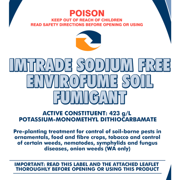 Envirofume Metham K (Metham Potassium 423g/L) 1000L - Image 1
