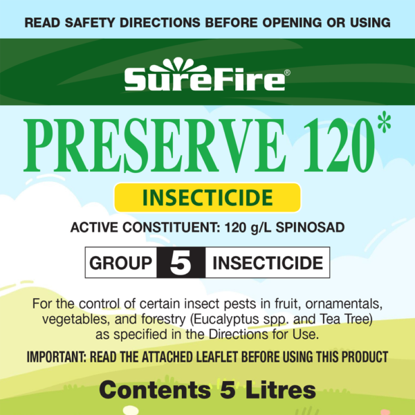 Preserve (Spinosad 120g/L) 5L - Image 1