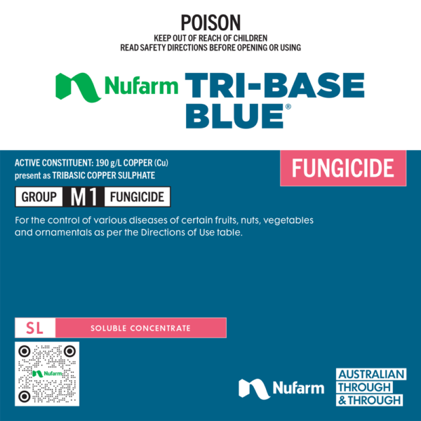 Tri-Base Blue (Tribasic Copper Sulphate 190g/L) 10L - Image 1