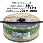 Drip Tape Water Fall-Q | 1.1 L/Hr 15cm