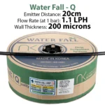 Drip Tape Water Fall-Q | 1.1 L/Hr 20cm