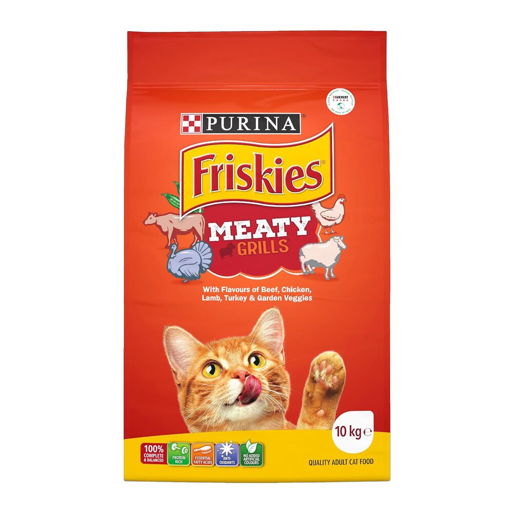 Purina Friskies Adult Cat Food Dry Meaty Grills Purina Friskies Adult Cat Food Dry Meaty Grills