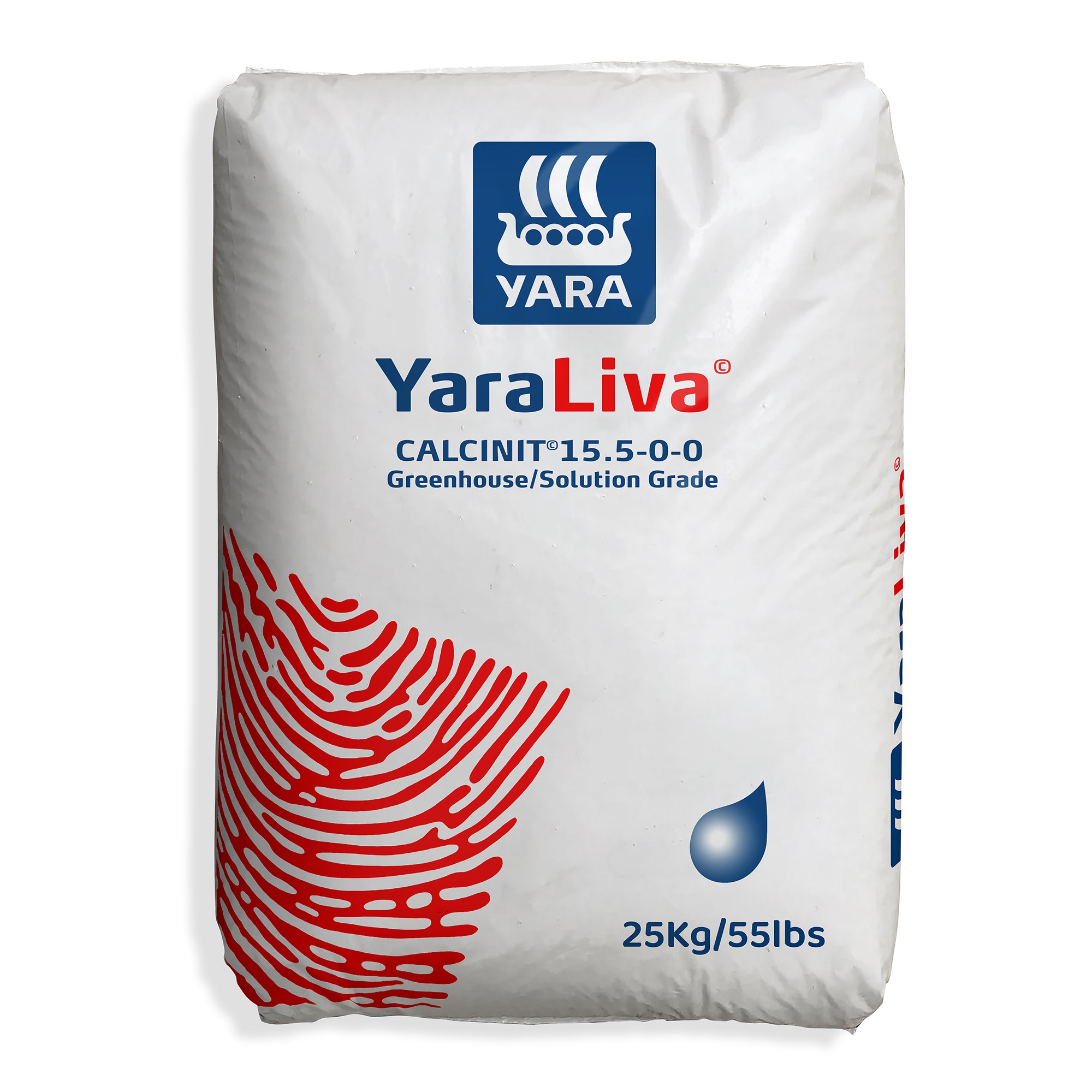 YaraLiva Calcium Nitrate Calcinit 25kg front YaraLiva Calcium Nitrate Calcinit 25kg front