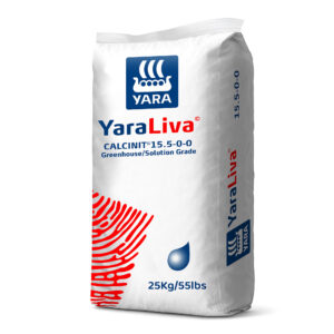 YaraLiva Calcium Nitrate Calcinit 25kg right side