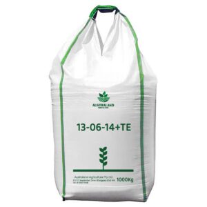 Red NPK granular 13-06-14+TE Bulk bag