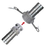 Layflat Aluminium Camlock - Image 2