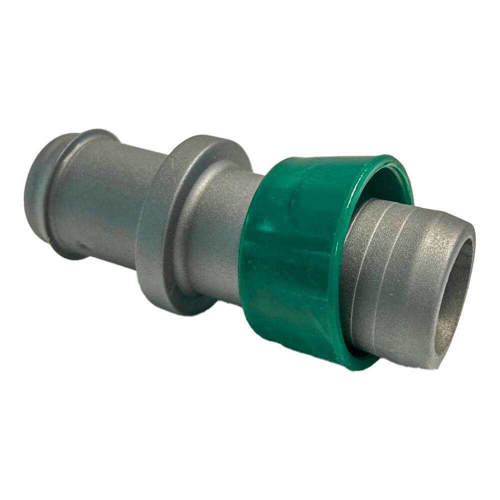 Off Take (O-Ring) 2mm barb to 22m tape_White Connector Off Take Barb to Tape (O-Ring) - Image 1